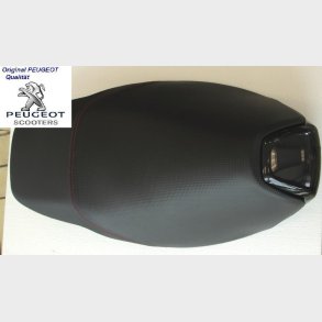 Sadel Peugeot Speedfight original ( Afl�ser sort s�lv )        