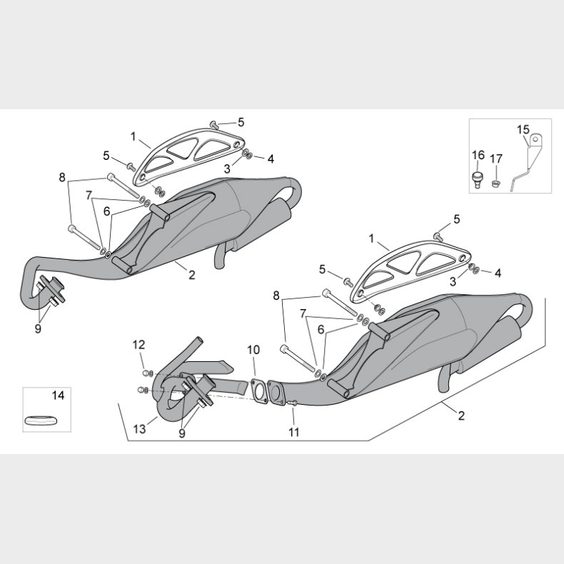 Udstdning Aprilia SR 50 " Limited version 30 Km/h "