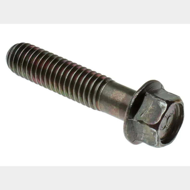 Bolt 6X27  mm med 8mm hoved / HEXAGON FLANGE BOLT (M6*27L),B