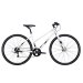 Lilla/hvid,Stel 50 cm / Person 160-170 cm