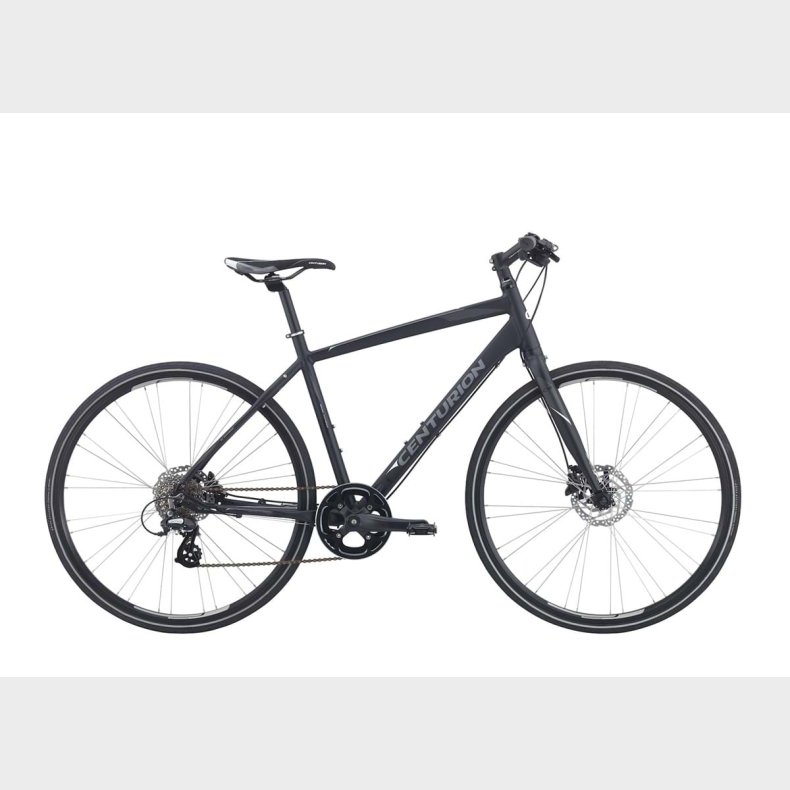 Centurion Basic Fitness Herre 8sp Hydr. disc 55 cm  Mat sort