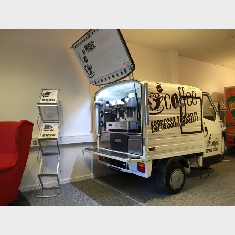 Kaffevogn APE 50 Van 45 kmh - - Nye - NP Motorservice