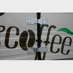 Kaffevogn APE 50 Van - 45 kmh - hvid