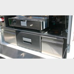 Kaffevogn APE 50 Van - 45 kmh - hvid