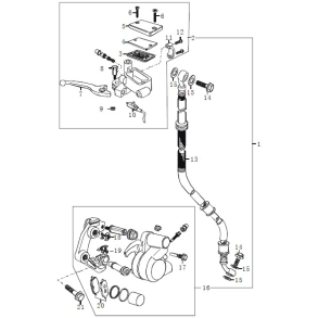 Bremse kaliber Hooper ONE