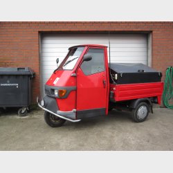 Piaggio APE 50  #  SOLGT #    Men vi fr lbende APE 50