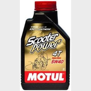 Motul Scooter power 4T  5W40 Vespa 1 ltr. 