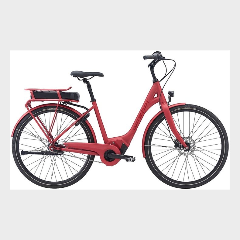 Red Winther Superbe 3  7 gear Shimano Nexus fodbremse mat r�d