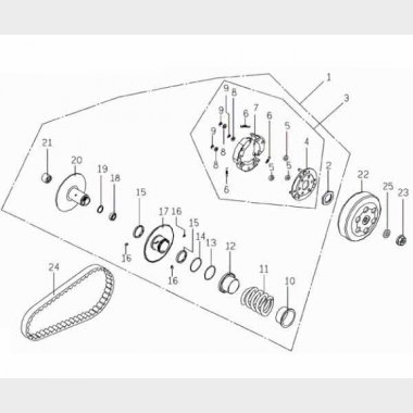 Bagkobling & Drivrem