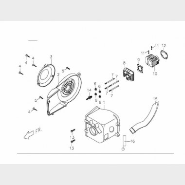 Cylinder, Topstykke og Blsekapper