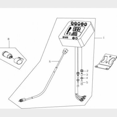 Speedometer & Speedometerkabel Naked