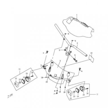 Styr & Styrdksel + Blinklygter