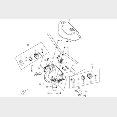 Styr & Styrdksel + Blinklygter